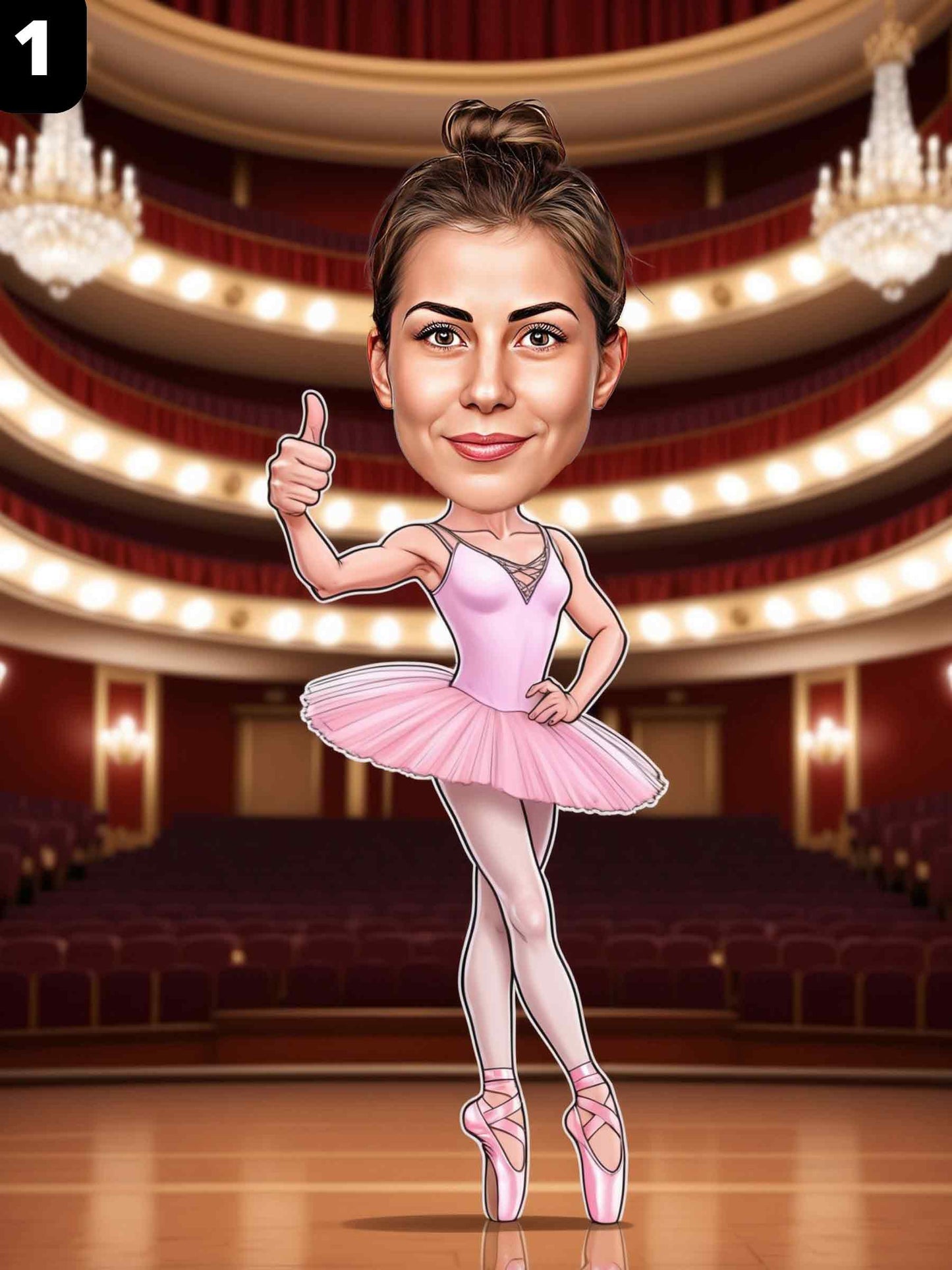 Danseuse de ballet - Femme