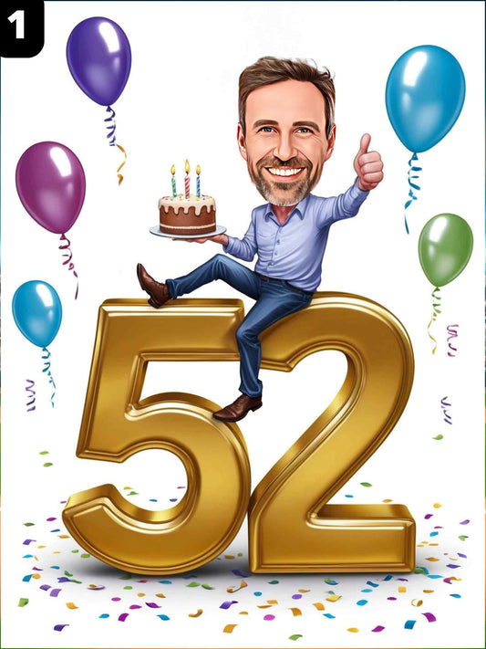 52e anniversaire - Homme