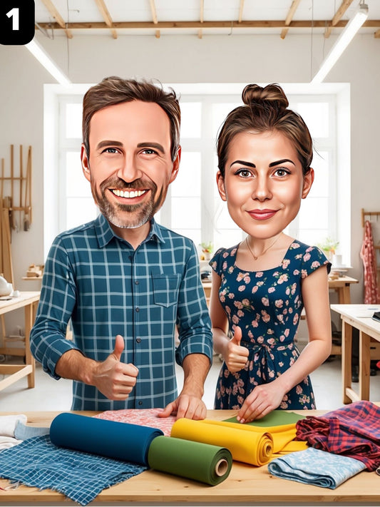 Couturière - Couple
