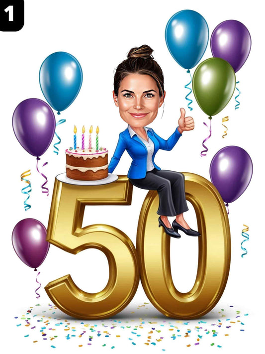 50e anniversaire - Femme