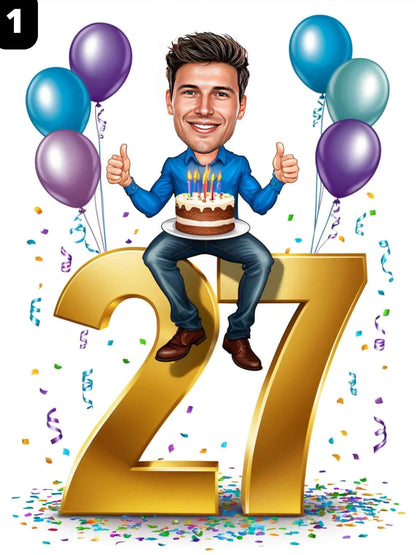 27e anniversaire - Homme