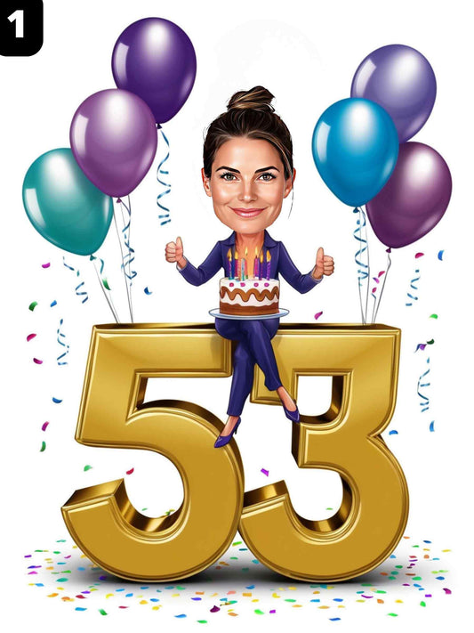 53e anniversaire - Femme