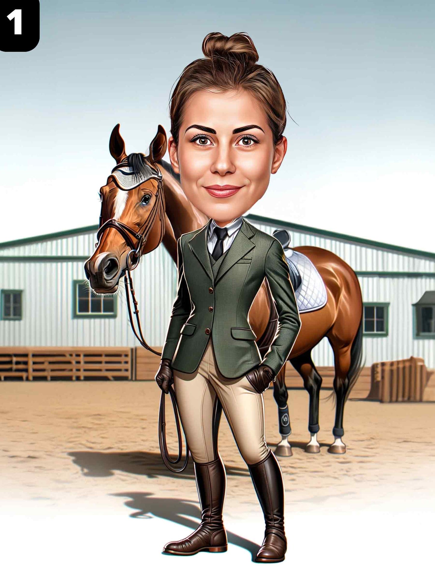 Equestrian Rider - Female
