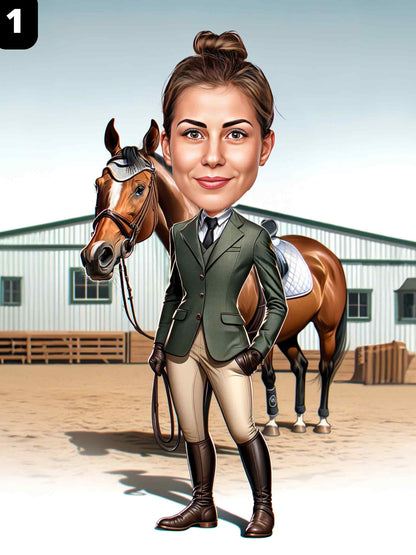 Equestrian Rider - Female