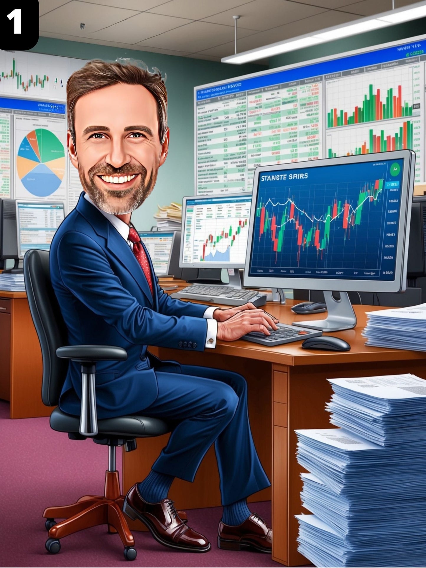 Analyste financier - Homme