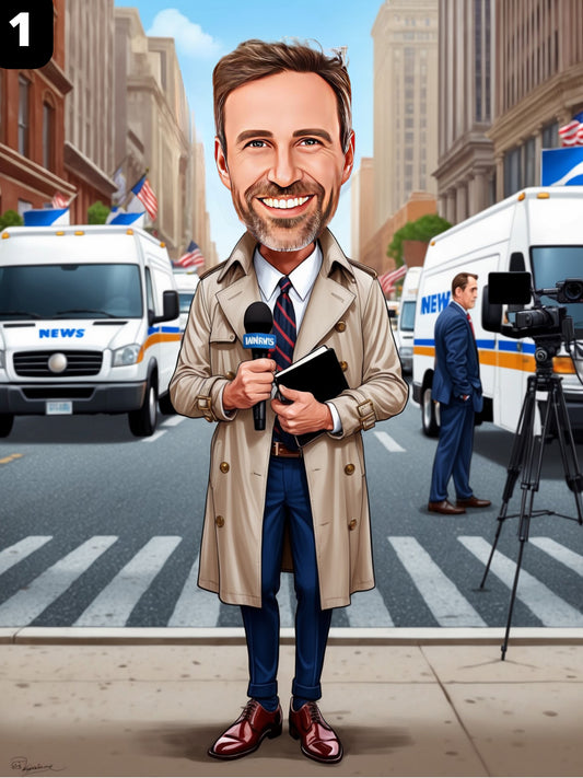 Journaliste - Homme