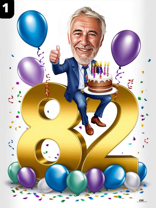 82nd Birthday - Male