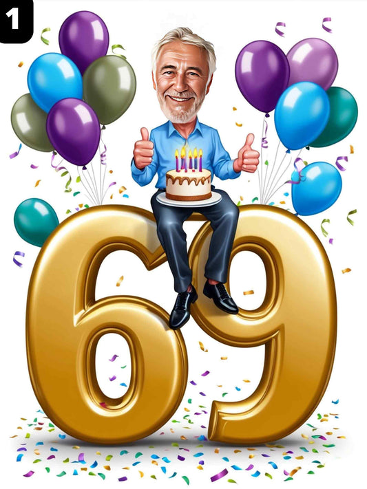69e anniversaire - Homme
