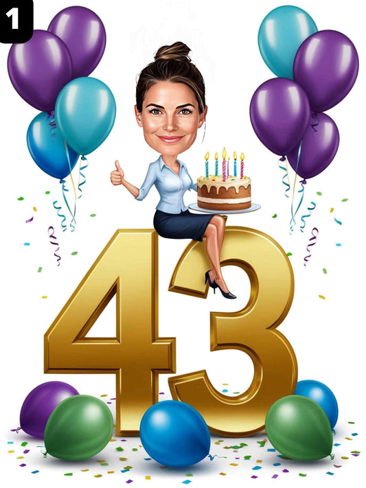 43e anniversaire - Femme