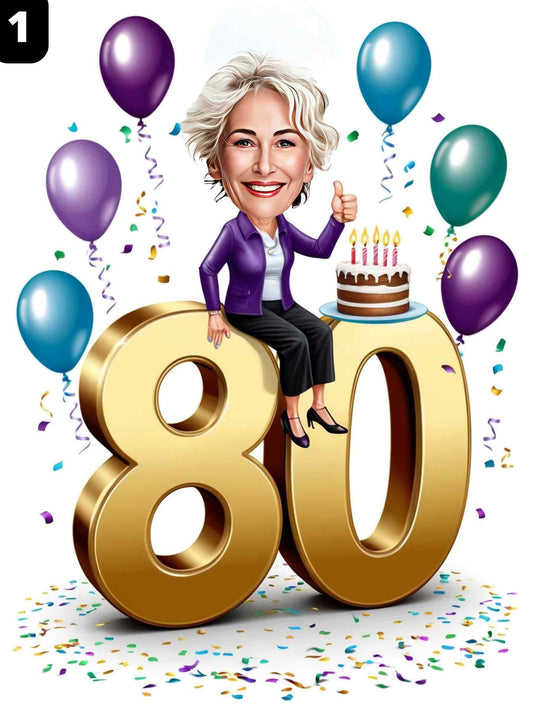 80th Birthday - Female