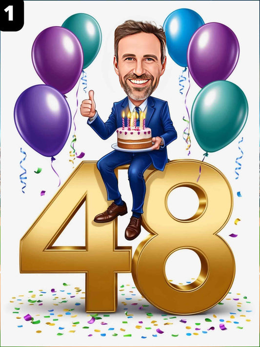 48e anniversaire - Homme