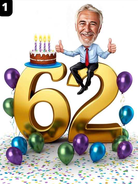 62e anniversaire - Homme