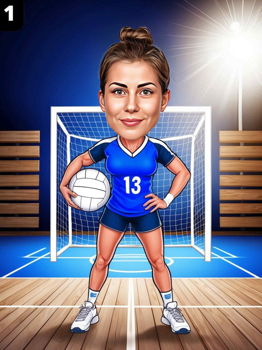 Handballeuse - Féminine