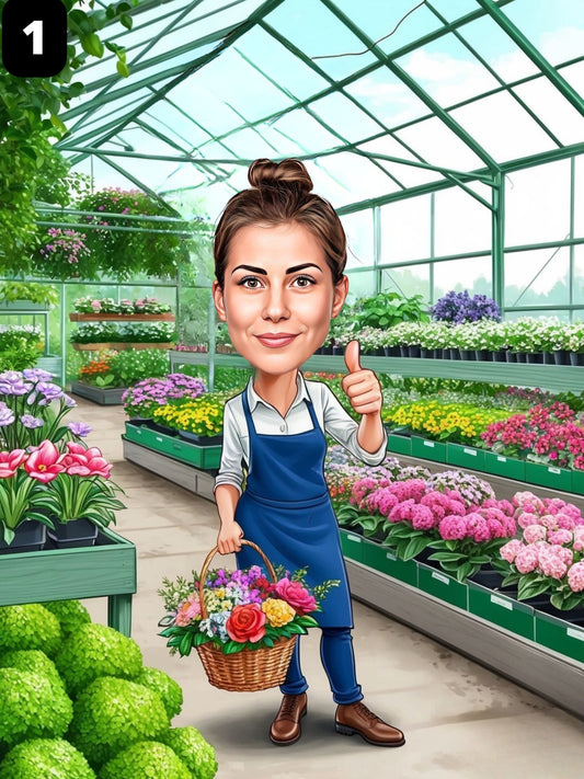 Fleuriste - Femme
