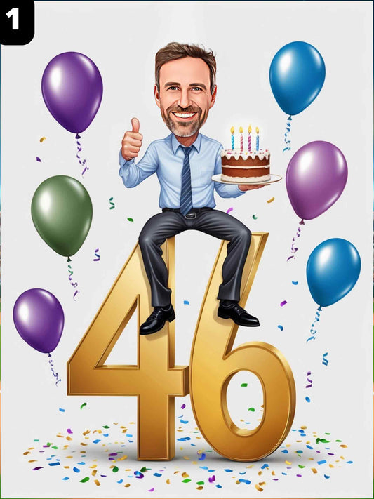 46e anniversaire - Homme