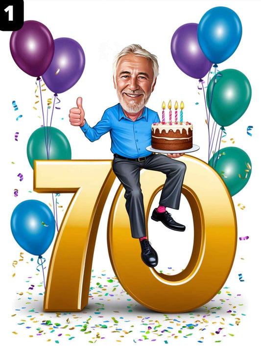 70e anniversaire - Homme