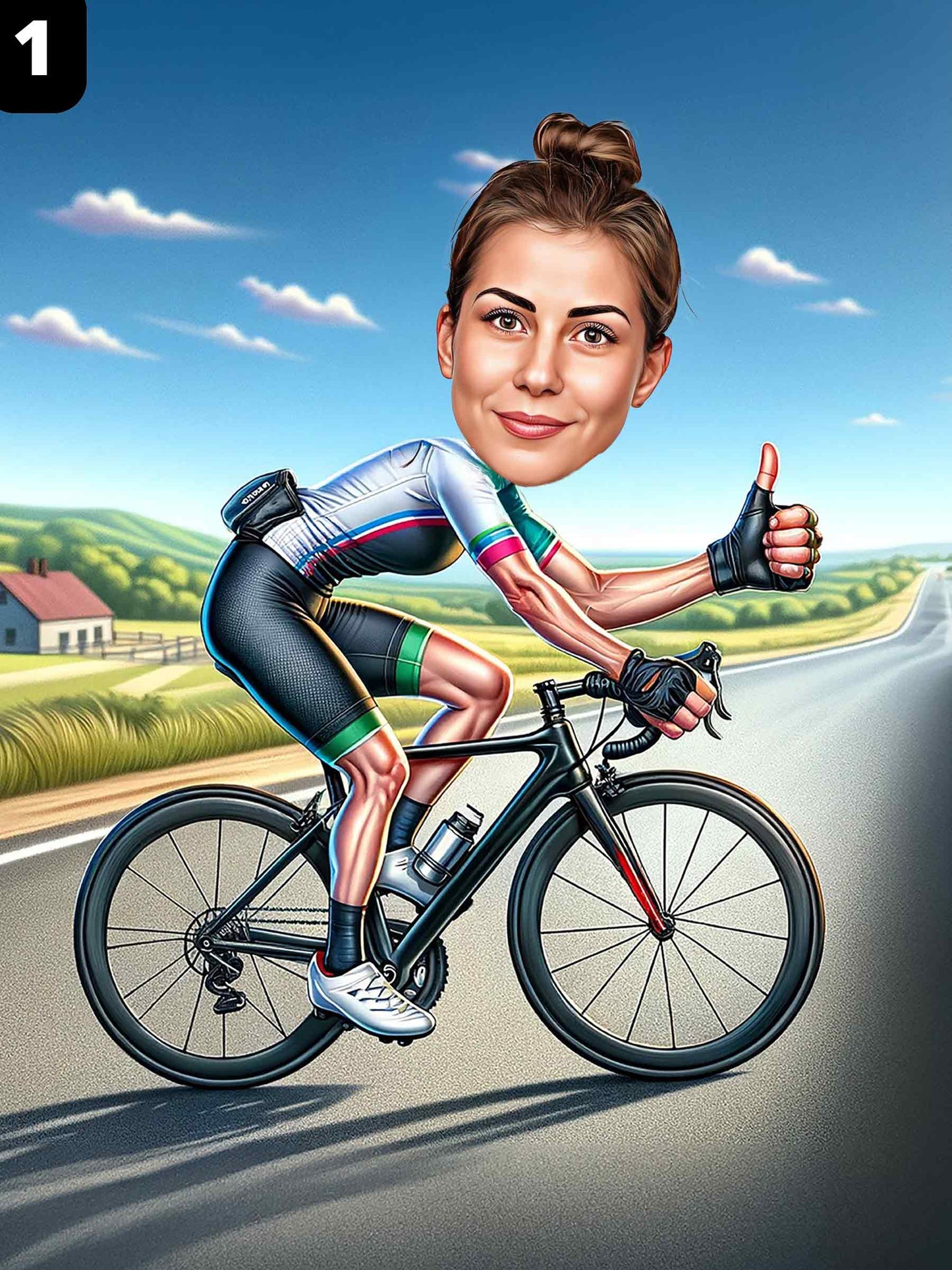 Cycliste - Femme