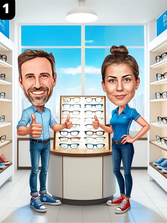 Opticien - Couple