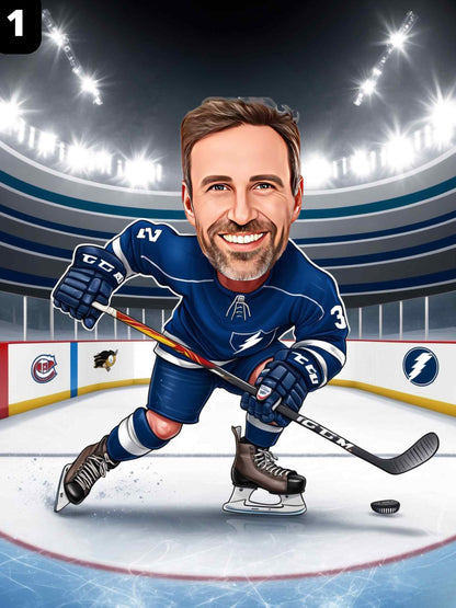 Hockey Player - Male