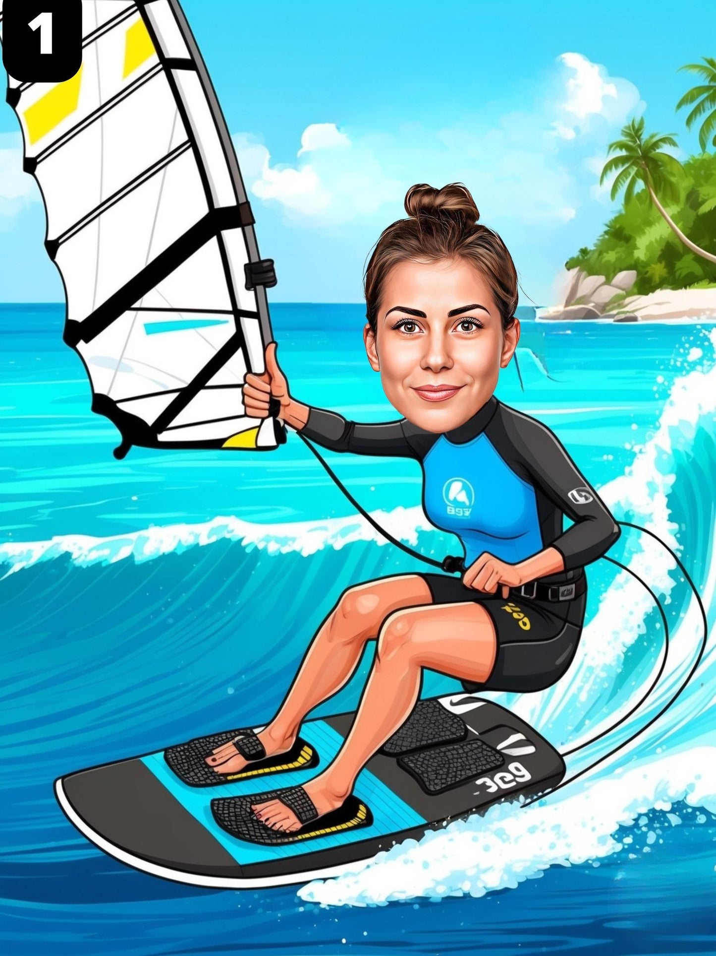 Kitesurfeuse - Femme