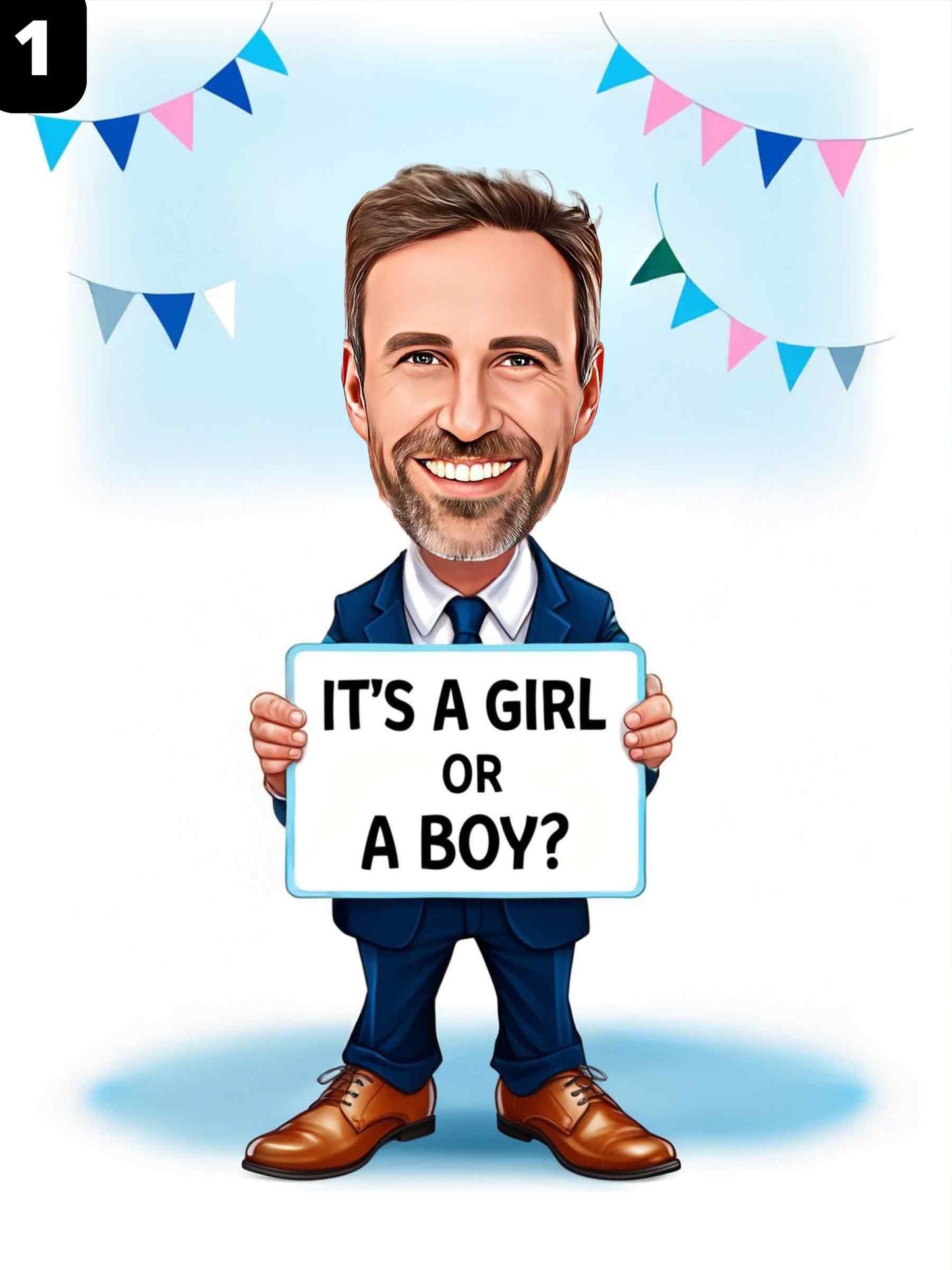 Baby Shower Guest - Male