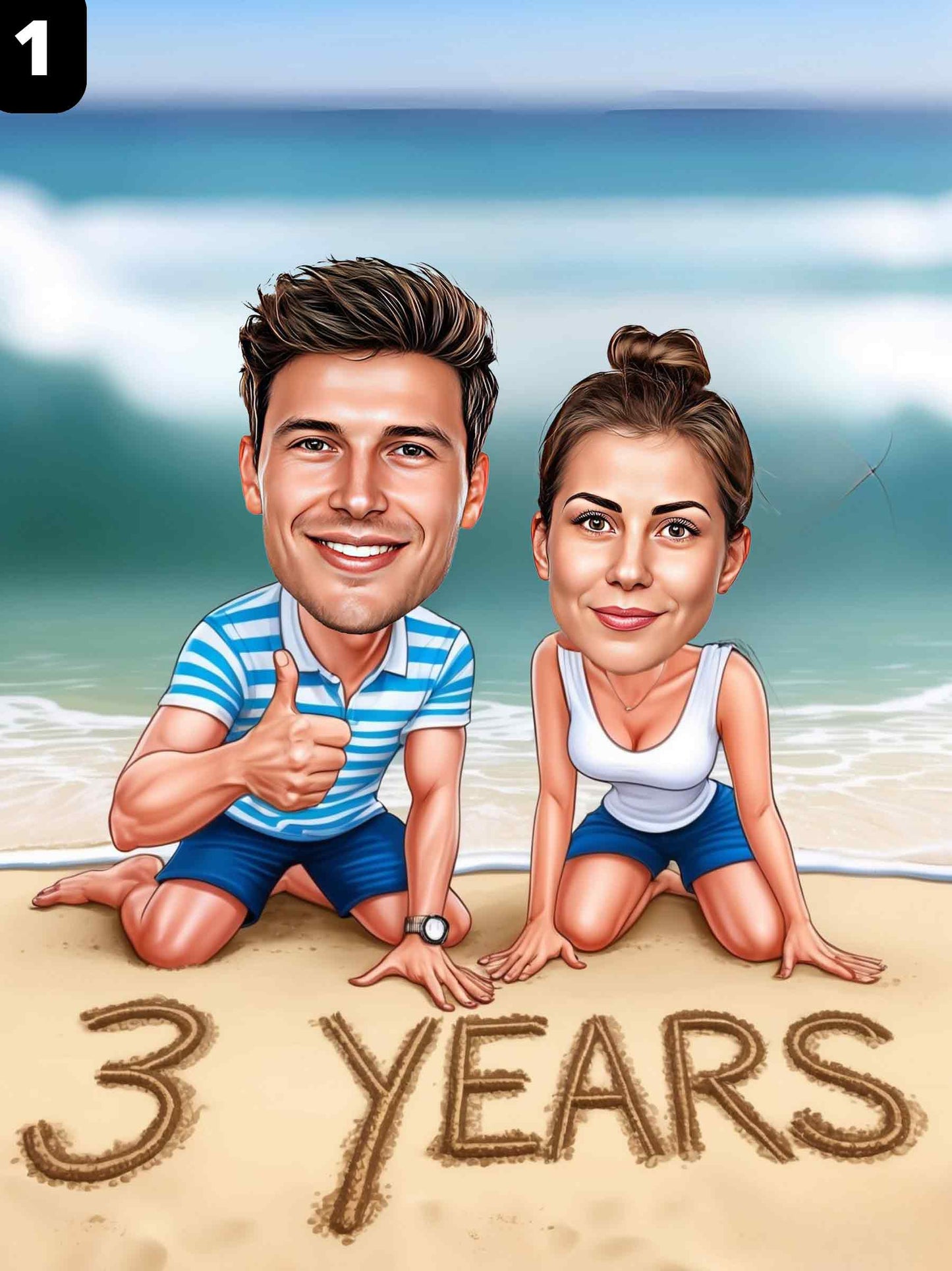 3 ans ensemble