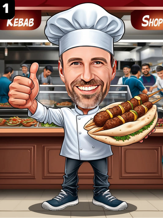 Chef Kebab - Homme