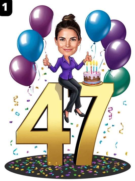 47e anniversaire - Femme