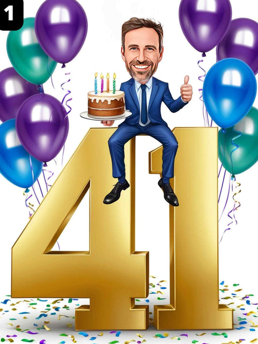 41e anniversaire - Homme