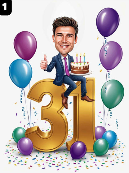 31e anniversaire - Homme