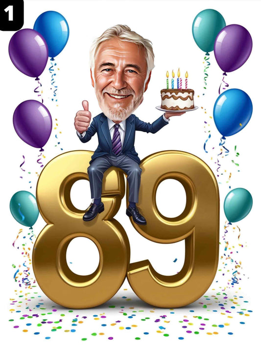 89th Birthday - Male