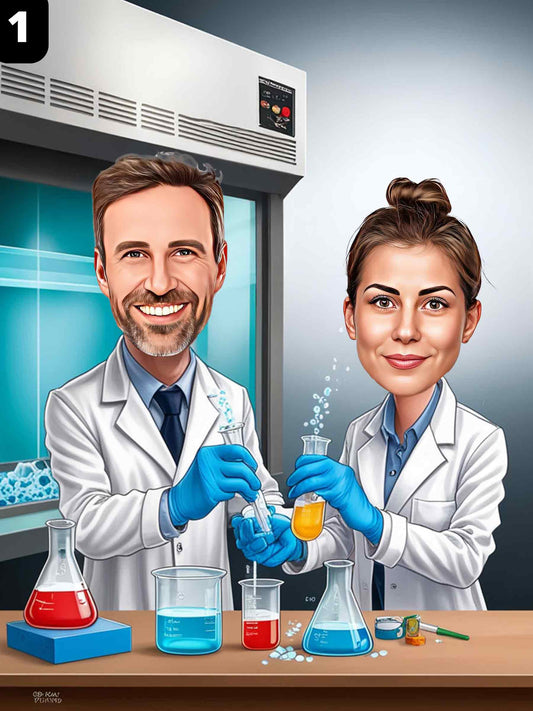 Technicien de laboratoire - Couple