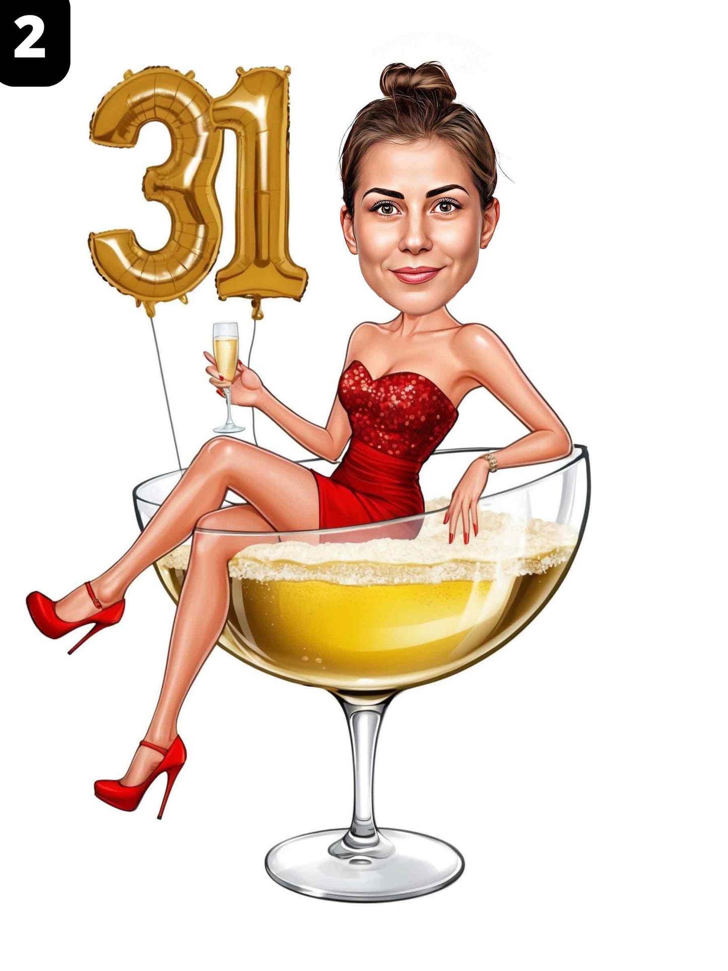 31e anniversaire - Femme