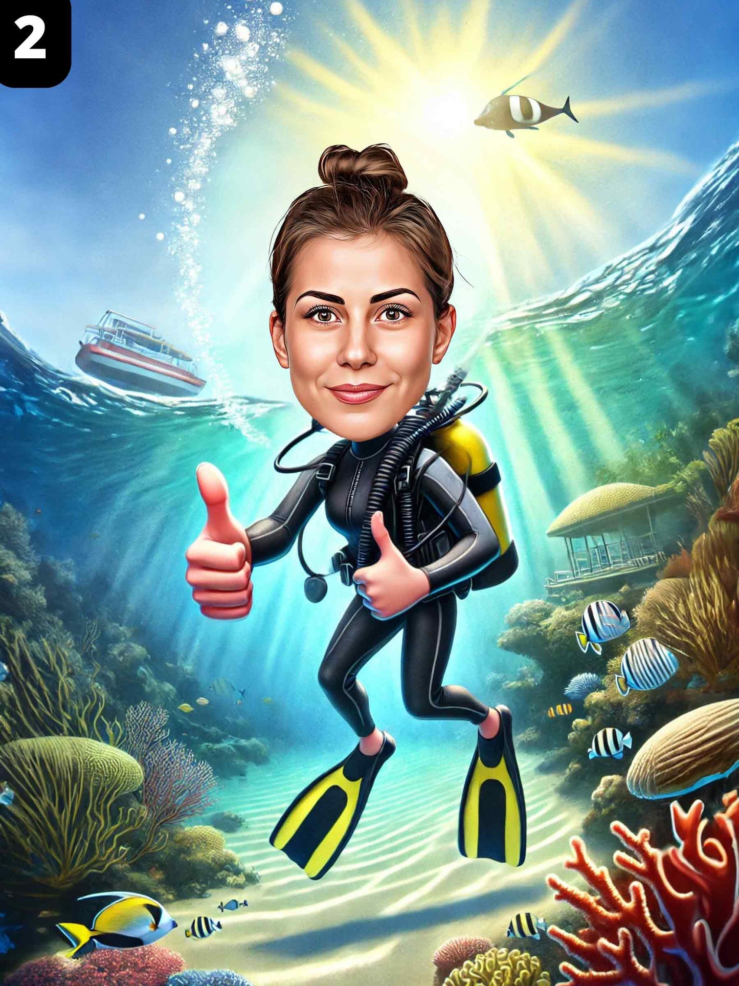 Scuba Diver - Female