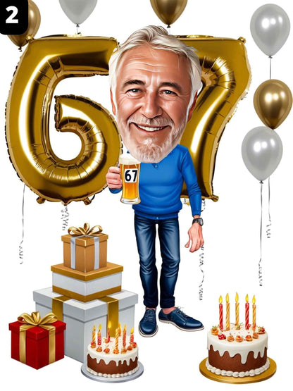 67e anniversaire - Homme