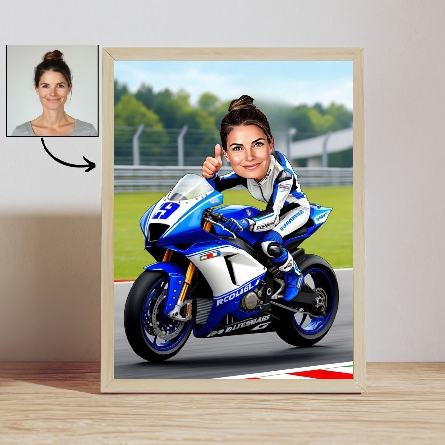 Pilote de moto sportive - Homme