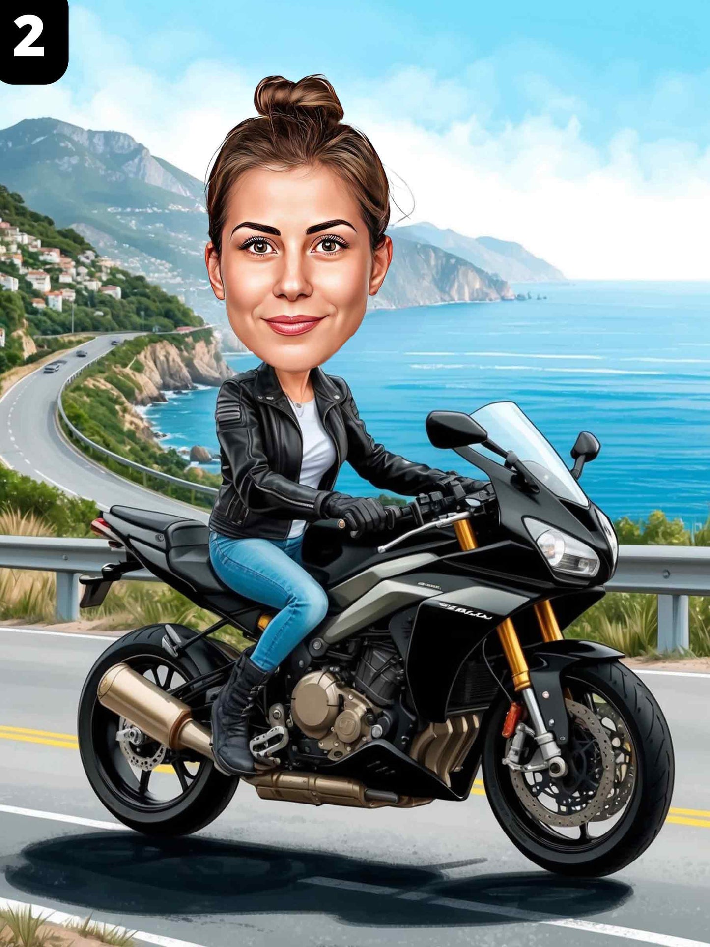 Sport Bike Rider - Female