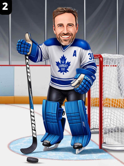 Hockey Player - Male