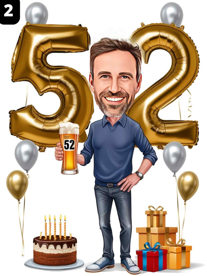 52e anniversaire - Homme