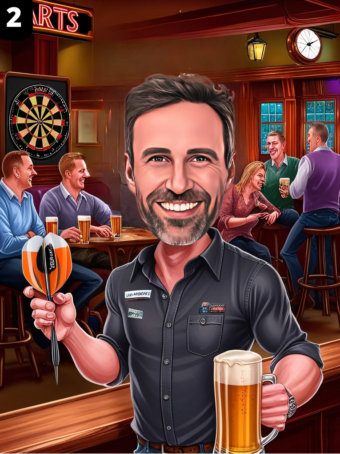 Dart Player - Male