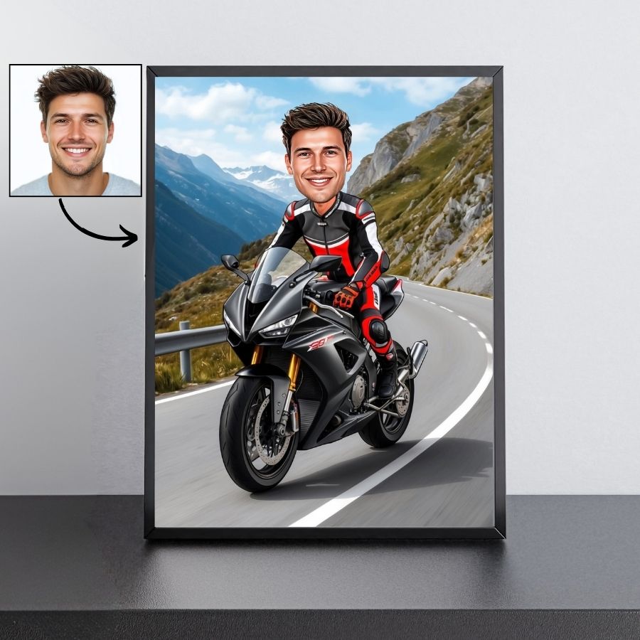 Pilote de moto sportive - Homme
