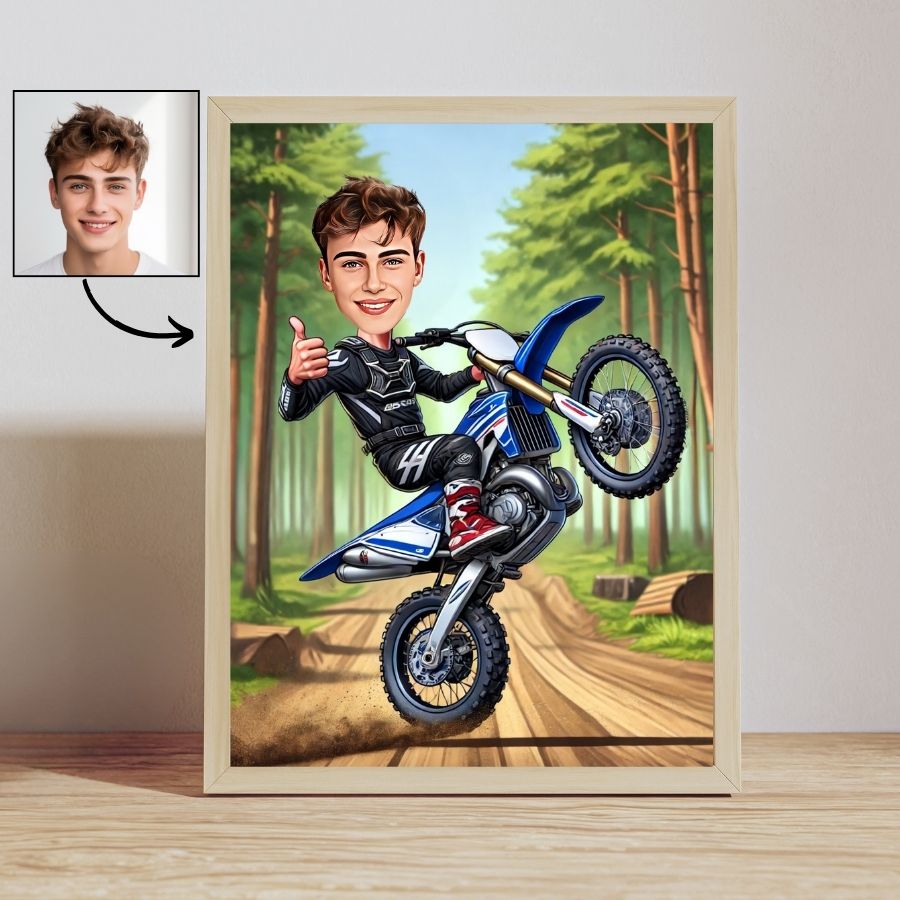 Pilote de motocross - Homme