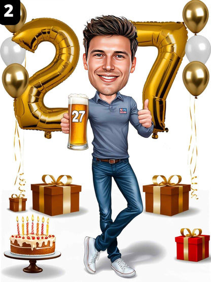 27e anniversaire - Homme