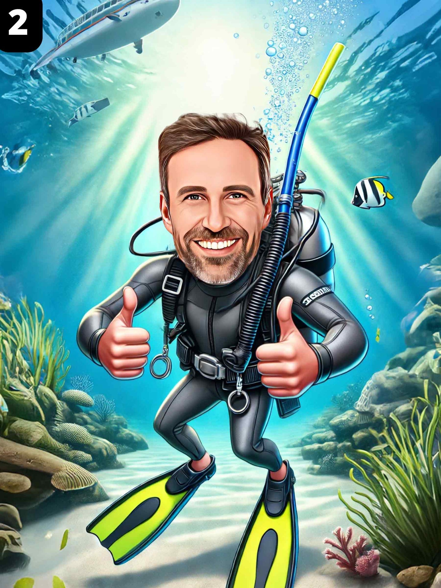 Scuba Diver - Male