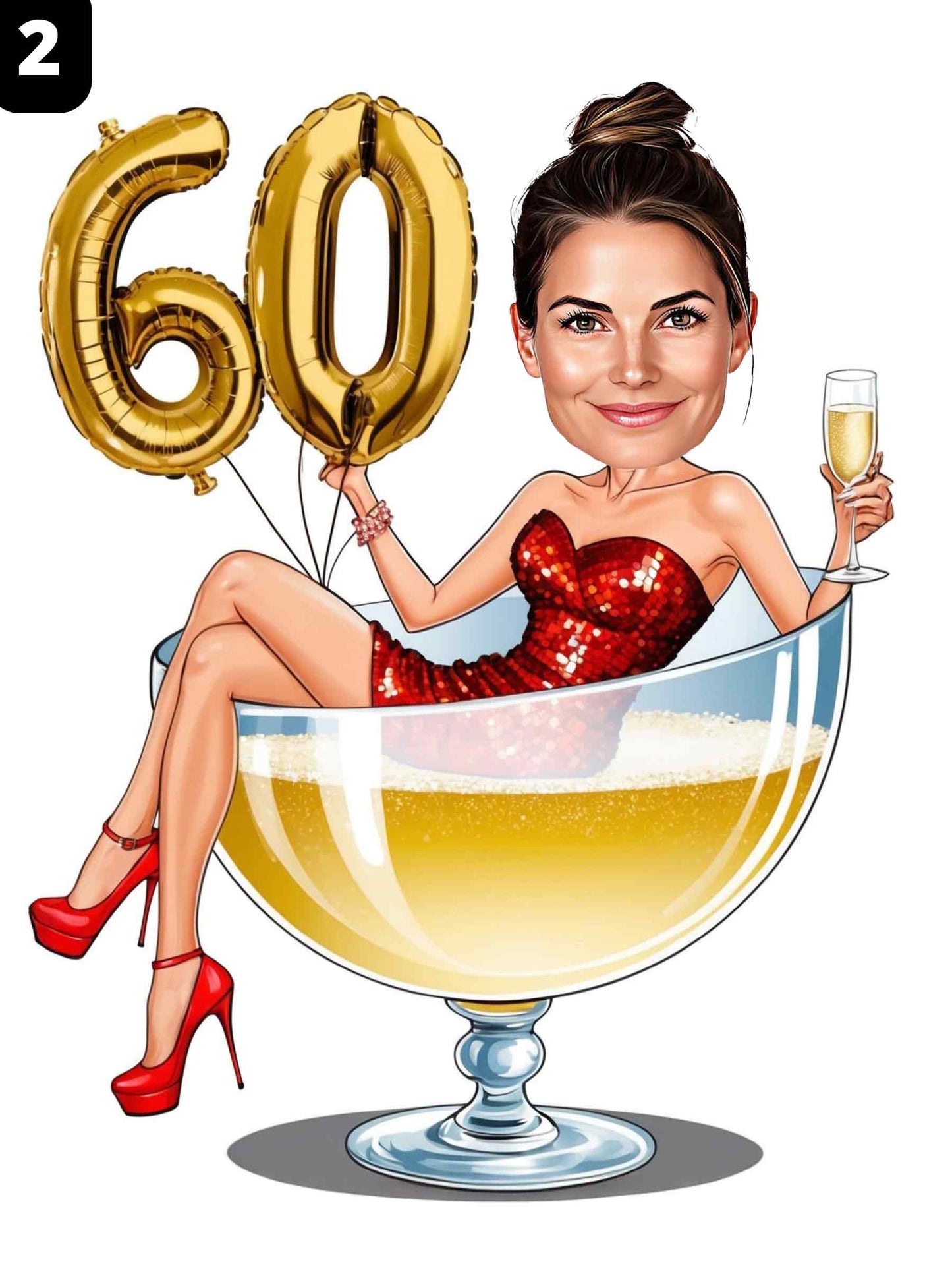 60e anniversaire - Femme