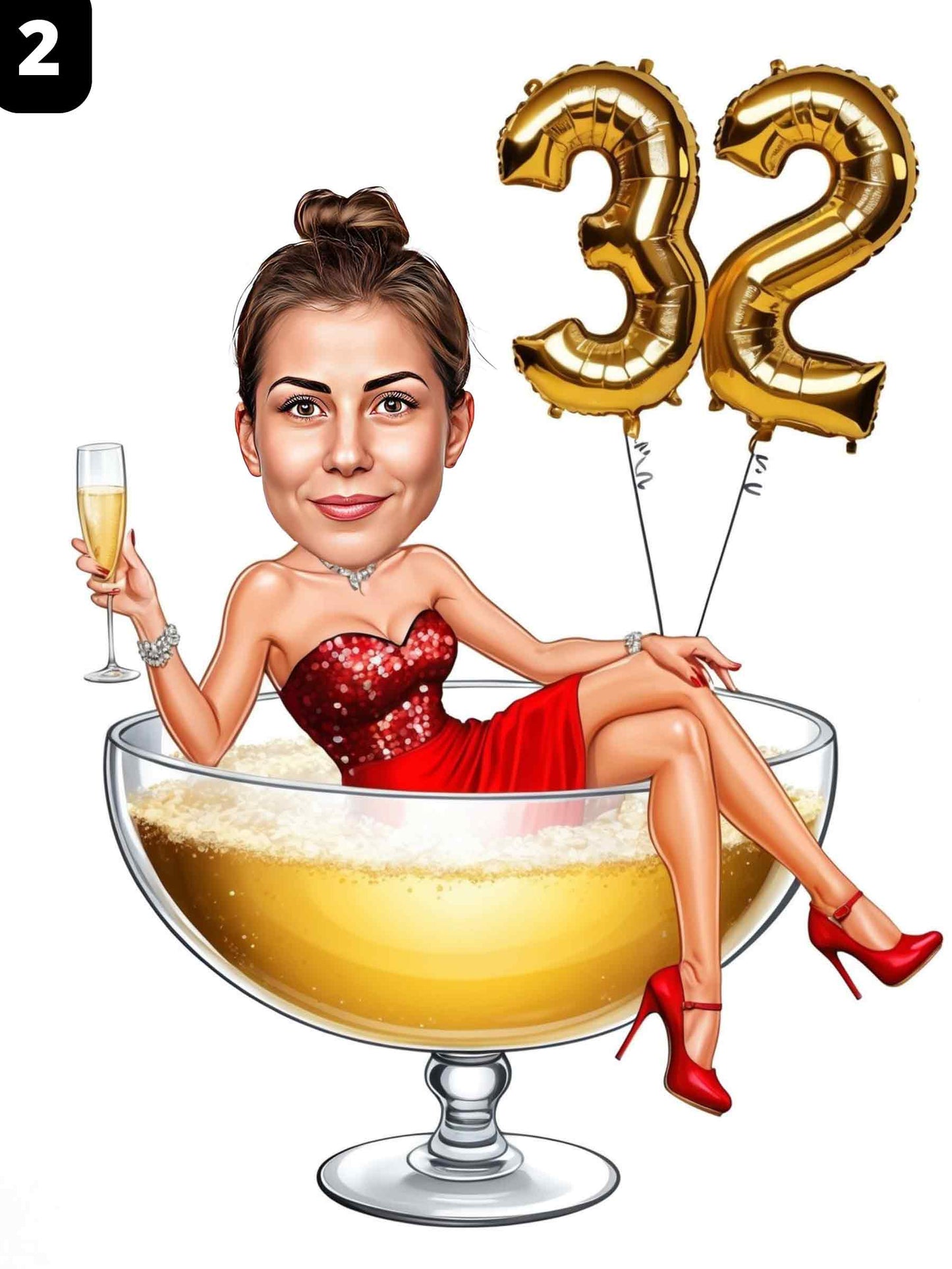32e anniversaire - Femme