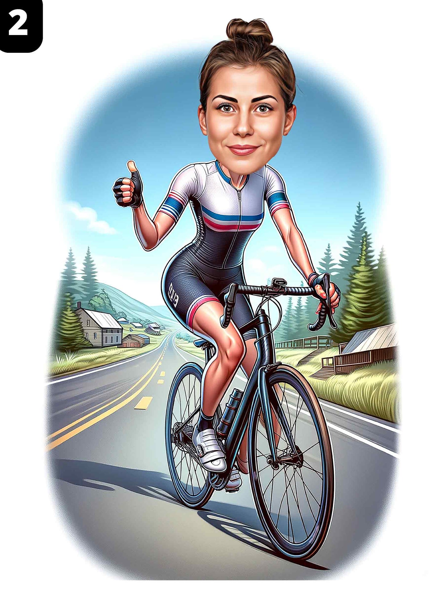 Cycliste - Femme