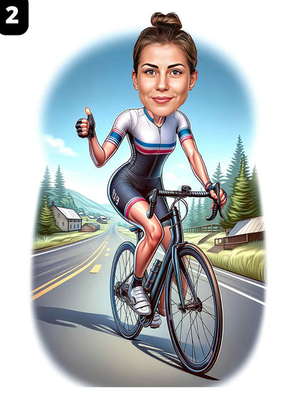 Cycliste - Femme