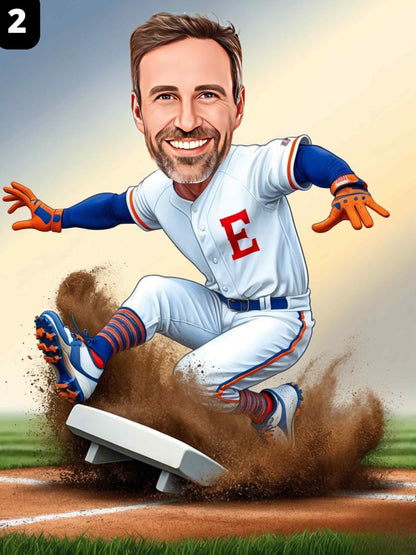 Joueur de baseball - Homme