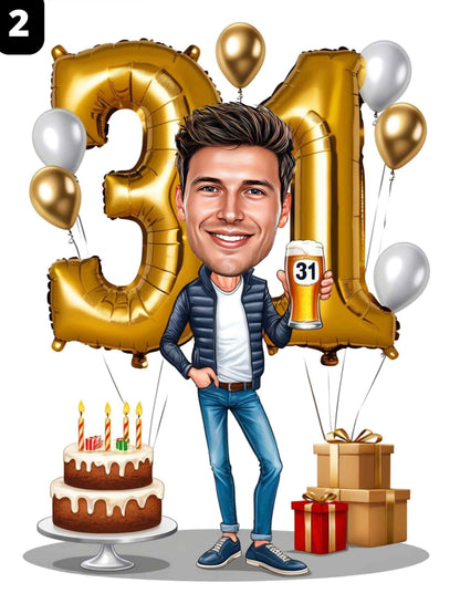 31e anniversaire - Homme
